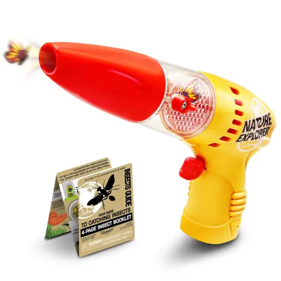 Lanard Nature Explorer: Combo Pack - Critter Cage Bug Collector & Insect Vacuum - Outdoor Observation Tools, Capture & Study Insects Toys, Kids Age 3+ {4}