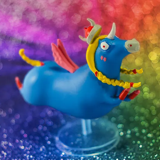 Unicorn Fever: Hilda Rainbowbreakers - Painted Figure - Collectible Unicorn Miniature, Ages 6+ {3}