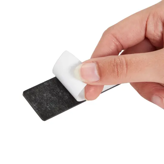 15-Pack Blank Name Tag Pin Badges, 1 x 3 inch White Blank Name Tags for Personalized Employee ID Badges, Custom Personnel Labels for DIY, Students, School and Office {7}