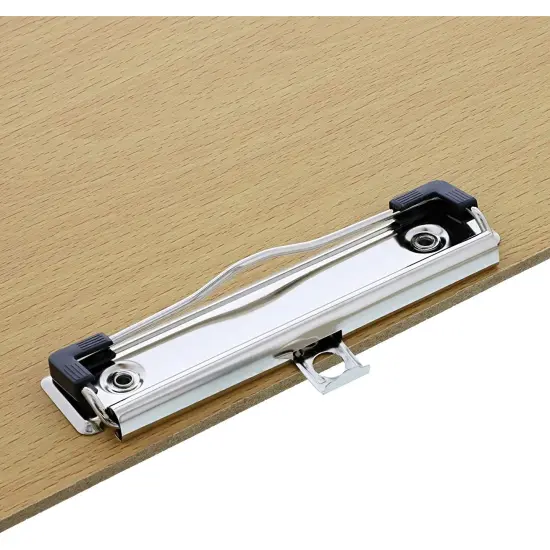 6-Pack Extra Large Clipboards with Low Profile Clip, 19.5x12.5 Inch Horizontal Wooden Lap Boards, Landscape Layout, Wood Sideways Clip Board for Drawing, Sketching, Art Classroom Office Supplies Brown {6}