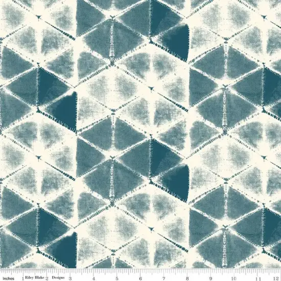 White Eden Shibori Stargazer Wideback Fabric Per Yard {1}