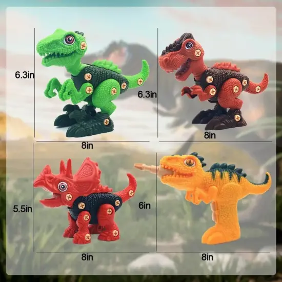 Kitcheniva Toddlers Take Apart Dinosaur Toys Educational Toys Gift Ideas {4}