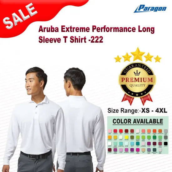 Paragon&reg; Prescott Long Sleeve Polo Red {2}