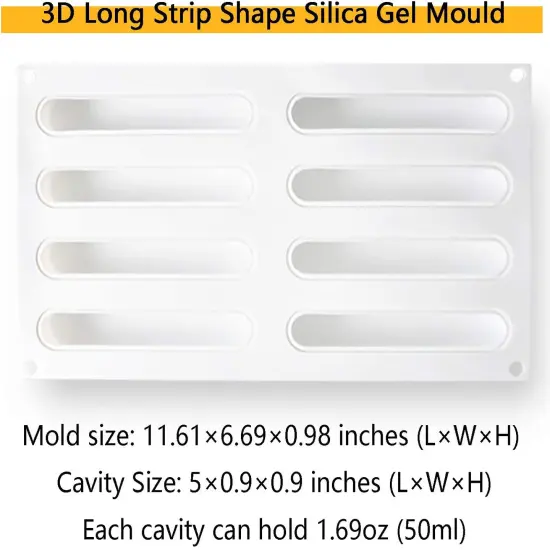 &Eacute;clairStyle 8-Cavity Silicone Mold {2}
