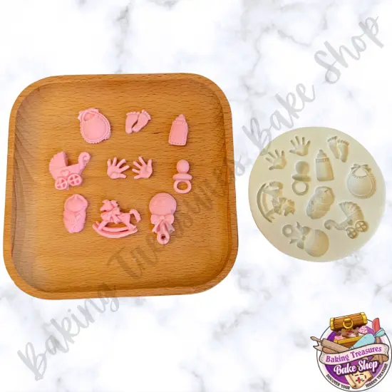 Ultimate Baby Shower Silicone Mold {1}