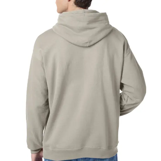 Hanes Men's Ecosmart Fleece Hooded Sweatshirt, Pullover Casual Hoodies Assorted Color Sand {3}
