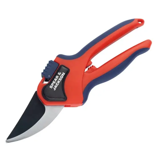 Spear & Jackson Razorsharp Large Bypass Pruning Shears, Heavy Duty Garden Clippers for Clean Cuts Ergonomic Handles and Durable Steel Blades {7}