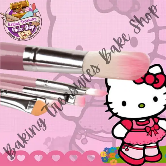 Pink Hello Mini Brush kit 5 pcs set* {2}