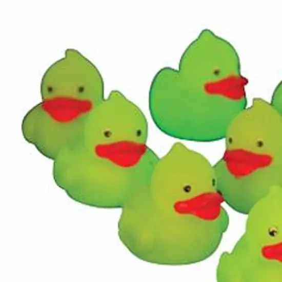 Glow In The Dark Mini Ducks Include 12 Units {4}