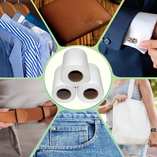 Woven Cotton Iron-On Fusible Interfacing: 10.6 inch X 10 Yards White Medium Weight 100% Cotton {5}