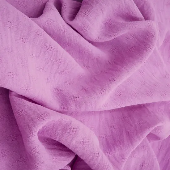 1 Yard Cey Airflow Woven Jacquard Fabric, 59/60&Prime; Wide 100% Polyester PINK LT {3}