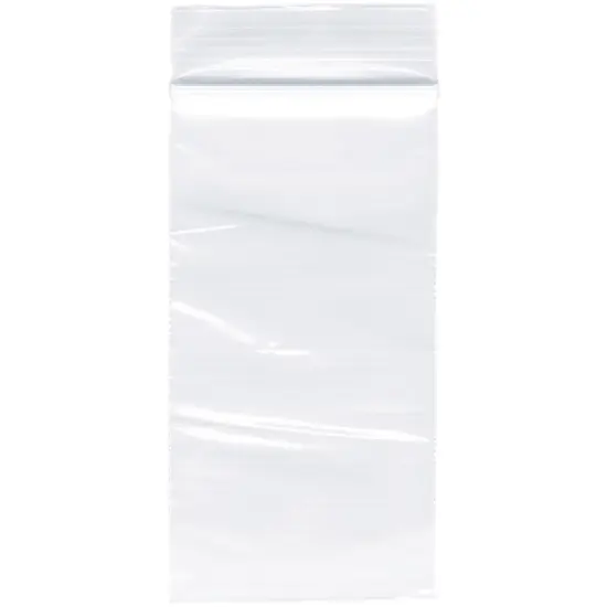 Plymor 2" x 4", 2 Mil Zipper Reclosable Plastic Bags {1}
