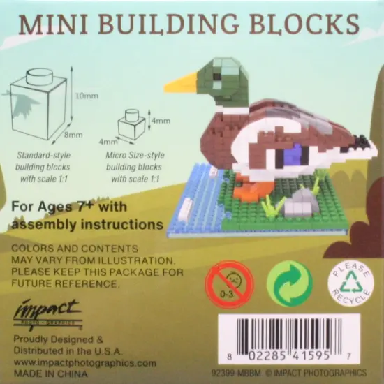 Mini Building Blocks - Mallard {3}