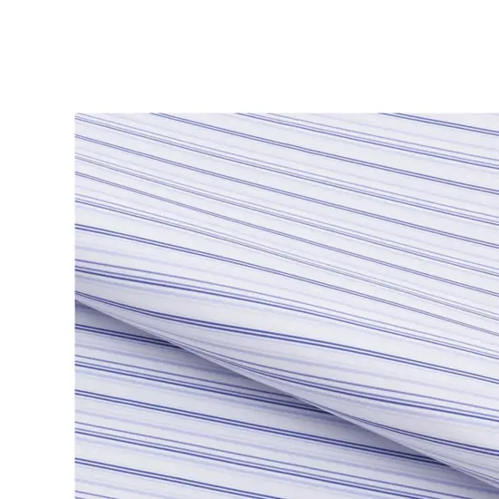 Diverse Shade of Stripes Printed On Recycled Spandex Fabric White/Lavender {7}