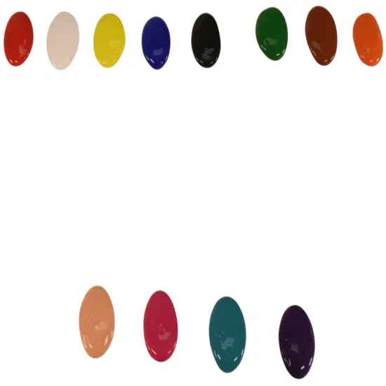 Sax Versatemp Liquid Tempera Paint, 1 Pint Bottles, Assorted Colors, Set of 12 {2}