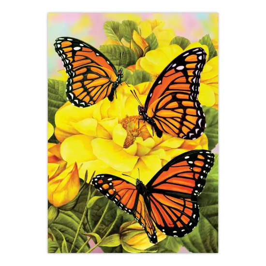 PJS68 | Painting by numbers&trade; 10pc 8.75" x 11.375" Majestic Monarchs Painting Project {2}