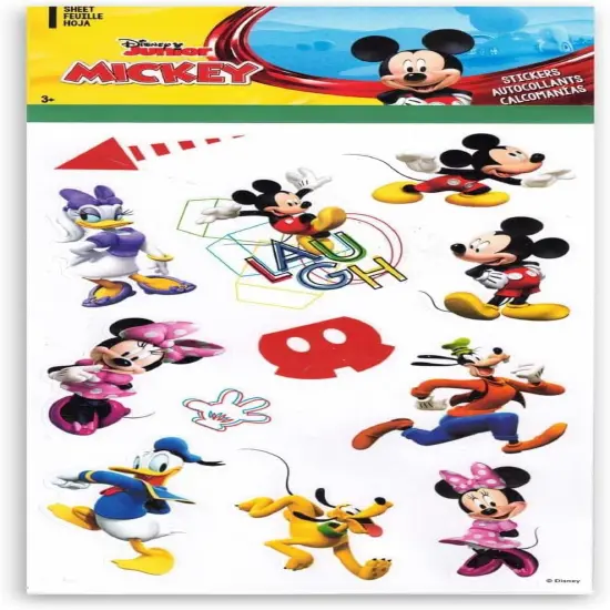Mickey Mouse Clubhouse Stickers 6 Pack - Bundle with 150 Disney Mickey Stickers {2}