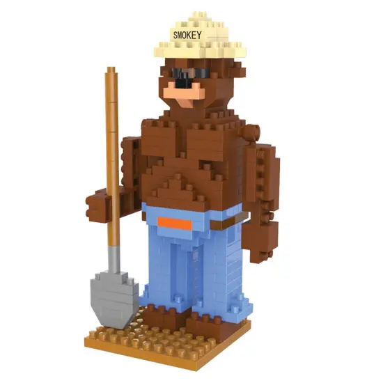 Mini Building Blocks - Smokey Bear {2}