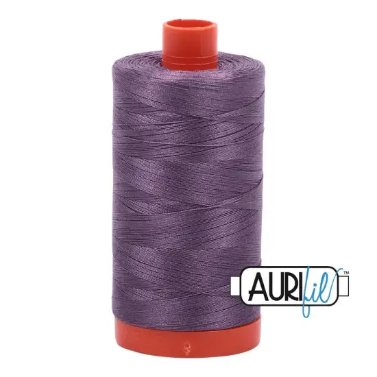 6735 Plumtastic Aurifil Cotton 50wt Large Spool {1}