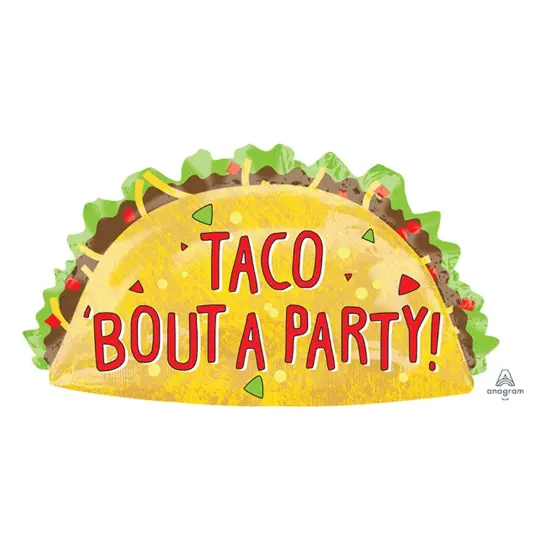 Anagram&reg; Taco Party 33 Inch {3}