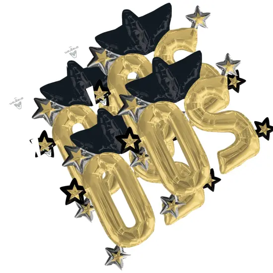 Celebrate 50 Upright Foil Balloon 21 Inch Air Fill Only {2}