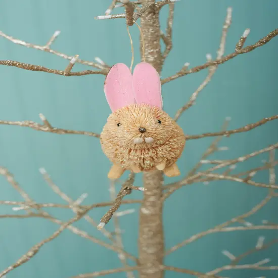 Snowy Easter Bunny Rabbit Hanging Christmas Ornament Decor {3}