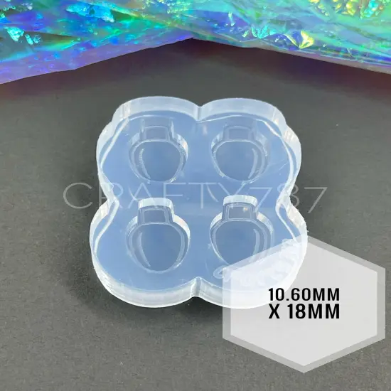 Bulb Stud Christmas Earring Mold(B9) {3}