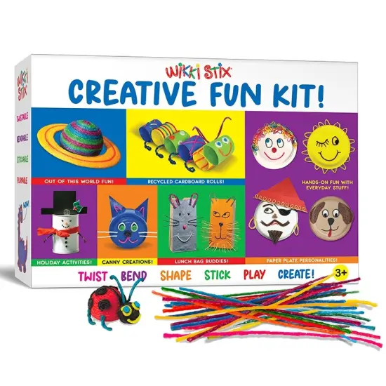 Wikki Stix Creative Fun Kit-480 Pieces In Assorted Colors {1}