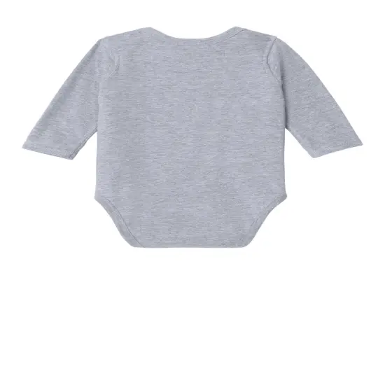Rabbit Skins&reg; Infant Long Sleeve Jersey Bodysuit Heather {2}