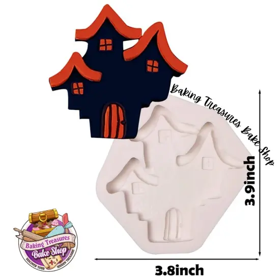 Haunted House Silicone Mold {2}