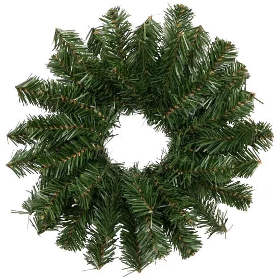 Northlight Deluxe Dorchester Pine Artificial Christmas Wreath - 12" - Unlit Green {3}