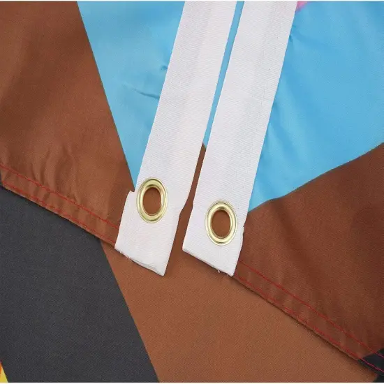 Pride Flag 4x6 Ft Progress Pride Rainbow Flag LGBT Community Gay Pride Lesbian Transgender Bisexual Flags Banner Fade Resistant for Indoor Outdoor {5}