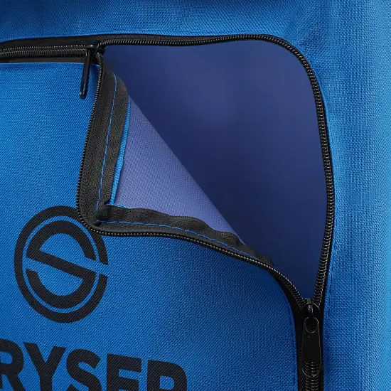 Dryser Commercial Janitorial Cleaning Cart on Wheels - Housekeeping Caddy with Shelves and Vinyl Bag {3}