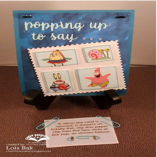 Karen Burniston Dies-Display Helpers & Stamp {4}