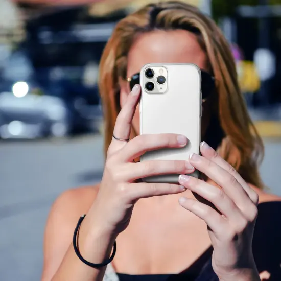 Crystal Clear Case For iPhone 12 Pro Max (6.7 inch), Ultra Slim Fit Thin Soft TPU Shockproof Protective Rubber Cover Clear, by Insten {6}