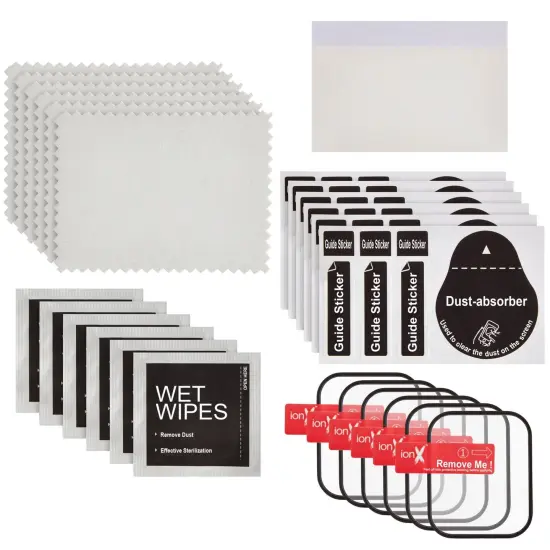 6 Pack Acrylic 41mm Watch Screen Protector Compatible with Apple Watch Series 7/8 41mm, with 6 Installation Kits {7}