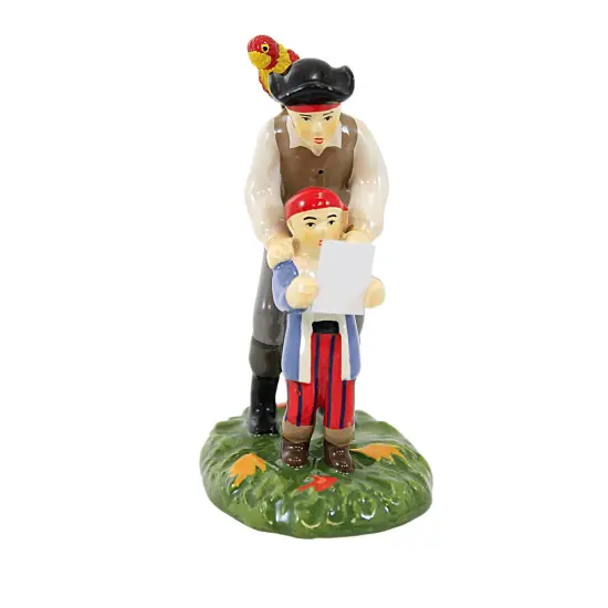 Department 56 Villages 3.25 In X Marks The Spot Halloween Halloween Village , Halloween Decor Halloween Scavenger Hunt Treasure Multicolored {3}