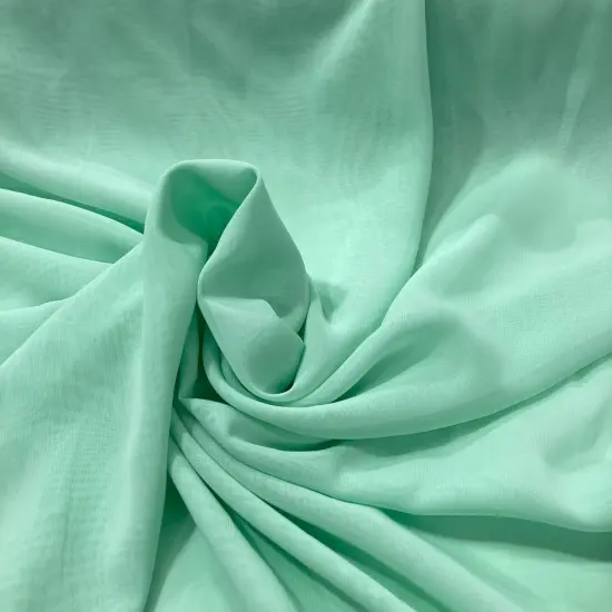 1 Yard Lightweight Sheer Chiffon Fabric, 60" Wide, Ideal for Bridal & Formal Dresses Navy {6}