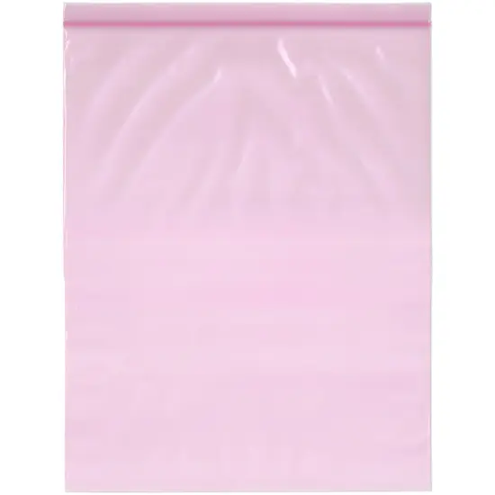 Plymor 12" x 15" (Pack of 100), 4 Mil Heavy Duty Anti-Static Zipper Reclosable Plastic Bags {1}