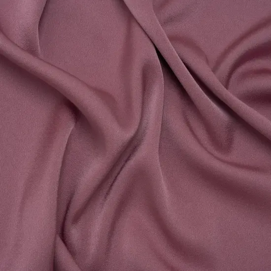 1 Yard Rose Pink Crepe Back Satin Fabric Designer Deadstock 56 inch Width {1}
