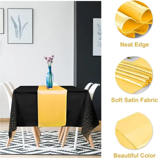 16Pack Disposable Plastic Tablecloths {2}