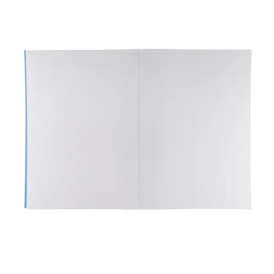 Fabriano Ecoqua Plus Glue-Bound Notebook, 8.3" x 11.7", A4 Turquoise {4}