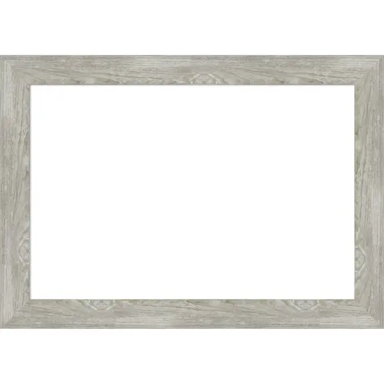 Dove Greywash Framed Dry Erase Magnetic Board {1}