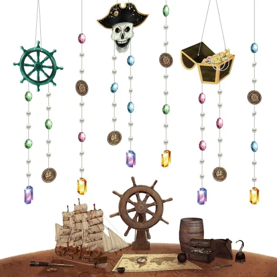 Pirate Garland for Party Decorations Halloween {1}