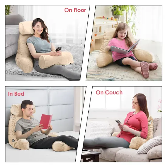 Nestl Reading Pillow with Portable Laptop Lap Desk {8}