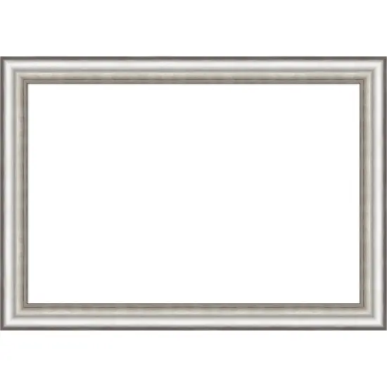 Salon Silver Framed Dry Erase Magnetic Board {1}