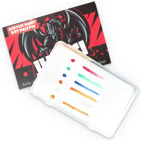 Wet Palette Paint Palette for Acrylic Paints Miniatures Paint Pallet Pigment Palette {3}