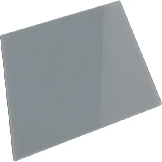 Grey Tempered Glass Palette 12x16" Tabletop Rectangle &ndash; Scratch-Resistant, Easy-to-Clean Artist Palette for Precise Color Mixing, Reduced Glare, Solvent-Resistant {2}