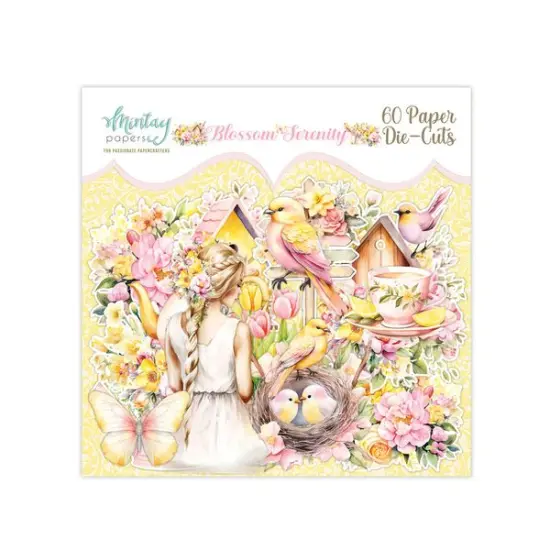 Mintay Blossom Serenity Paper Die-Cuts, 60 pcs {1}