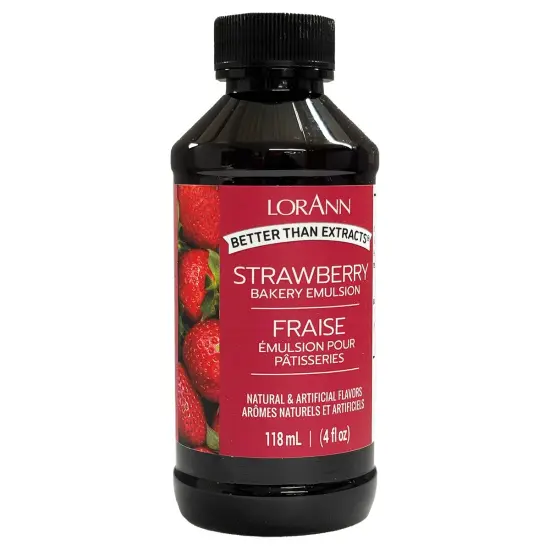 LorAnn Oils Strawberry Bakery Emulsion, 4 ounce {1}